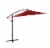 HD Designs Outdoors® Offset Umbrella - Rio Red Perspective: front
