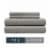 HD Designs Bedding Sheets Full Gray Perspective: front