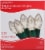 Holiday Home Indoor Outdoor 25 Incandescent C9 String Christmas Lights - Clear Perspective: front