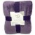 HD Designs® Etched Blanket - Purple Perspective: front