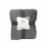 HD Designs Velvet Blanket - Grey Perspective: front