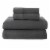 Everyday Living Jersey Sheet Set  Full -  4 pack Charcoal Perspective: front