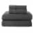 Everyday Living Jersey Sheet Set - Charcoal Perspective: front