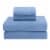 Everyday Living Jersey Sheet Set - Coronet Blue Perspective: front