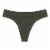 Dip Seamless Ribbed Olive Thong Perspective: front
