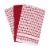 Everyday Living® Popcorn Kitchen Towel - Red Perspective: front