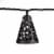 HD Designs Outdoors® Metal Cone String Lights Perspective: front