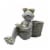 The Joy of Gardening Frog with Sunglasses Planter Perspective: front
