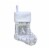 Holiday Home™ Mini Gray Fairaisle Monogram Christmas Stocking - A Perspective: front