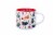 Holiday Home Meowy Christmas Cat Print Mug Perspective: front