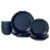 Dash of That® Grace Dinnerware Set- Ink Perspective: front