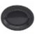 Dash Of That® Grace Oval Service Platter Graphite Perspective: front