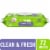 Comforts™ Clean Scent Baby Wipes Perspective: front
