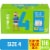 Comforts™ Day or Night Baby Diapers Size 4 (22-37 lbs) Super Value Box Perspective: front