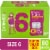 Comforts™ Day or Night Baby Diapers Size 6 (35+ lbs) Super Value Box Perspective: front