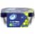 Kroger Home Sense Rectangle BPA-Free Plastic Snap Seal Food Storage Container - 4 pack Perspective: front