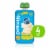 Comforts™ Banana Blueberry & Oatmeal Stage 2 Baby Food Puree Pouch Perspective: front