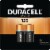 Duracell® 123 Lithium Batteries Perspective: front
