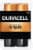 Duracell® CopperTop Alkaline Batteries with Duralock Power Preserve Perspective: front