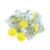 Lemonhead® Lemon Candy Tub Perspective: front