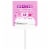 Brach's® Strawberry Cupcake Glitter Candy Lollipops Perspective: front