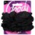 Goody Black Scrunchies Perspective: front