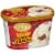 Kemps Caramel Cow Tracks Ice Cream Tub Perspective: front