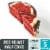 Bakery Fresh Two Layer Red Velvet Cake with Chocolate Icing Half Perspective: front
