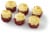 Bakery Fresh Goodness Red Velvet Cupcakes with Cream Cheese Icing Perspective: front