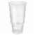 Dart Clear PET Cold Cups 32 oz Clear 25/Bag 20 Bags/Carton 32AC Perspective: front