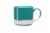 Clay Art Dip Base Mug - Teal Perspective: front