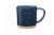 Clay Art Glaze Dots Mug - Blue Perspective: front