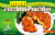 Golden Zucchini Pancakes Perspective: front