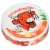 The Laughing Cow® Creamy Asiago Spreadable Cheese Wedges Perspective: front