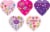 Elmer® Assorted Chocolates in Heart Shaped Box Valentine Candy Perspective: front