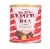 Brown & Haley® Roca® Dark Chocolate Peppermint Buttercrunch Toffee Holiday Candy Canister Perspective: front