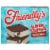 Friendly's Super Stuffed Fudge Swirl Ice Cream Sandwiches Perspective: front