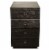 Riverside Furniture Perspectives 3 Drawer File Cabinet in Ebony Perspective: front