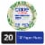 Dixie Ultra® Printed Disposable Paper Plates Perspective: front