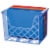 Officemate HOLDER,TRANSLUCNT,BE,FILE 23221 Perspective: front