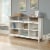 Sauder Adept Storage Credenza - White Perspective: front