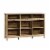 Sauder Adept Craftsman Oak Finish Storage Credenza Perspective: front