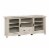 Sauder Edge Water Chalked Chestnut Entertainment Credenza Perspective: front