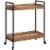 Sauder North Avenue Engineered Wood/Metal Bar Cart in Sindoori Mango Perspective: front