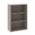 Sauder Beginnings ® Small 3-Shelf Bookcase in Silver Sycamore Perspective: front