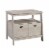 Sauder Trestle ® Lateral File Cabinet in Chalked Chestnut Perspective: front