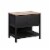 Sauder Cottage Road ® 1-Drawer Lateral File Cabinet in Raven Oak Perspective: front