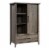 Sauder Summit Station ® Wardrobe/Armoire with Storage in Pebble Pine Perspective: front