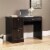 Sauder Select Computer Desk with Keyboard Tray in Cinnamon Cherry Perspective: front
