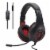 Renewgoo DEATHSTAR Pro Gaming Headset Mic, PS4, PC, Xbox, Switch, Laptops, Red Perspective: front